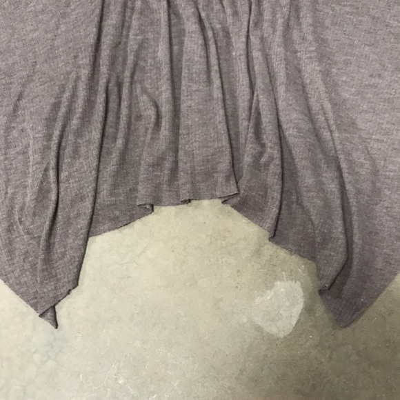 Anthropology.  Grey and embellished with shimmery beading.  Size L - Picture 3 of 8